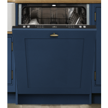 Willow 60cm Integrated Dishwasher, 14 Place Settings, Half Load, 6 Programs (ECO, Glass, 90-Min, Rapid, Intensive, Normal) with 3/6/9/12h Delay Start