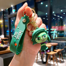(4) Highquality Inside Out Keychain 2024 Durable Silicone Perfect For Business Gifts