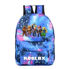 (Style 17) Roblox Backpack School Bag Boys Girls Bookbag UK