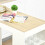 Homcom HOMCOM Bar Table Coffee Table Kitchen Dining Table with 4-Tier Shelf Natural 7