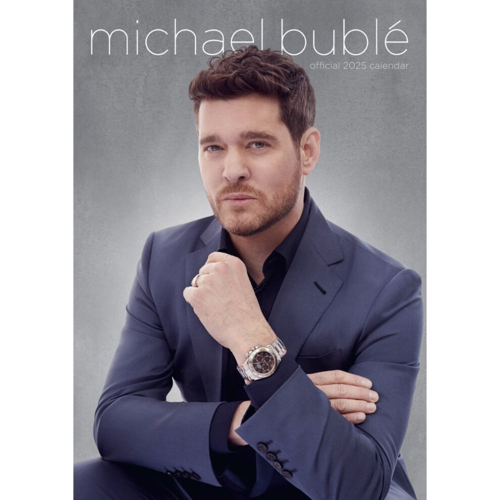 2025 Calendar Michael Buble Month to View A3 Calendar Official Product