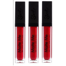 Sleek Make Up Matte Me Rioja Red Lipgloss Lip Stick Cream Ultra Smooth 3x 6mls