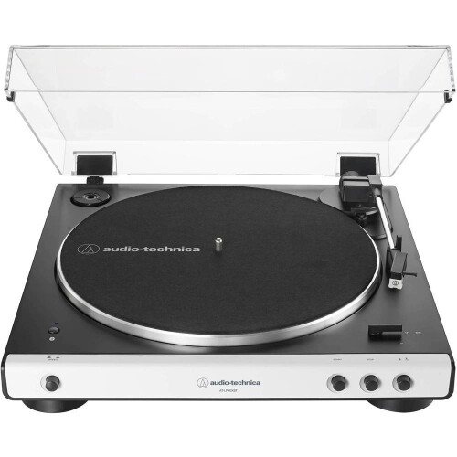 Audio-Technica Plattenspieler mit Bluetooth Schwarz/Silber