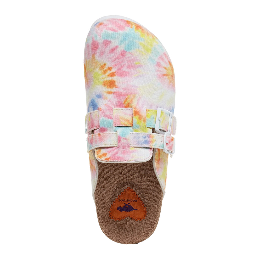 (8 UK, Pastel/Multicoloured) Rocket Dog Womens/Ladies Abelplus Tucker Tie Dye Mules