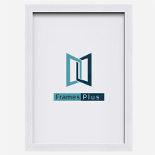 (White, 20"x16" (50.8 x 40.6cm)) Photo Picture Frames Black White Oak Colour, Modern Range, All Sizes A1 A2 A3 A4