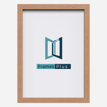 (Oak, A4 (29.7 x 21.1cm)) Photo Picture Frames Black White Oak Colour, Modern Range, All Sizes A1 A2 A3 A4
