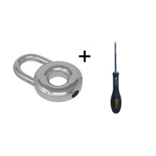 (4mm + screwdriver) Polo Lock 316L Stainless Steel