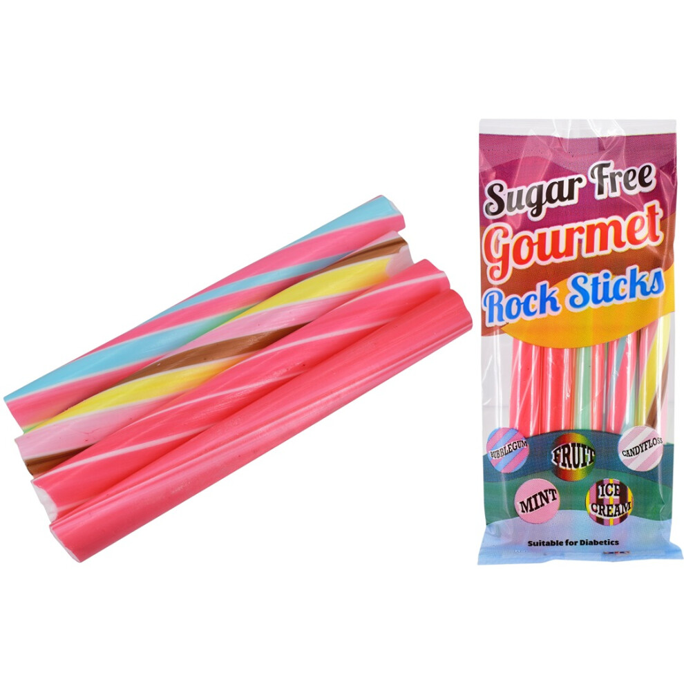 Sugar Free Gourmet Rock Sticks Pack of 5