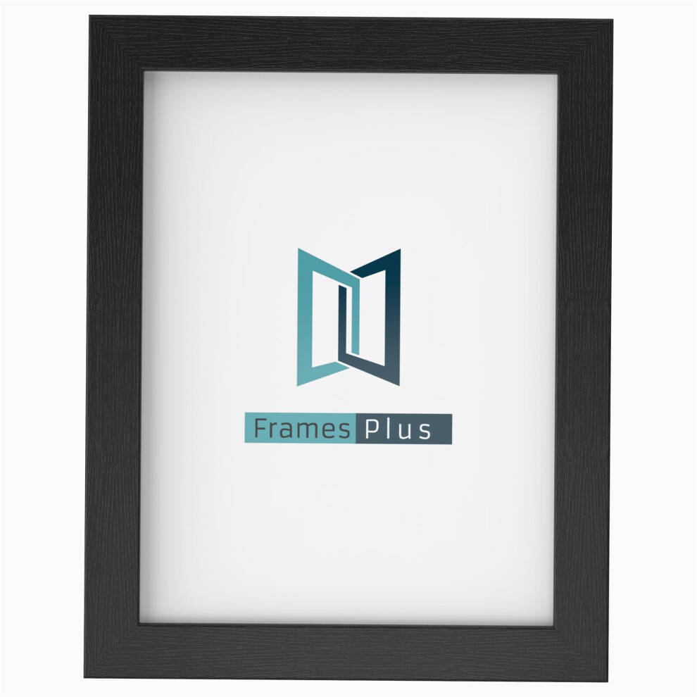 Framesplus (Black, 19"X13" (48.3 X 33Cm)) A1 A2 A3 A4 A5 Black Photo Frame White Picture Frame Poster Frames Walnut 39Mm