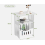 Bedside Table Tea Coffee Table Storage Space White Nightstand 7