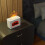 270ML Simulated Fireplace Air Humidifier USB Flame Effect White 4