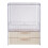 Living And Home (Cream) 3-Tier Transparent Cosmetics Storage Organizer 4
