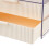 Living And Home (Cream) 3-Tier Transparent Cosmetics Storage Organizer 6
