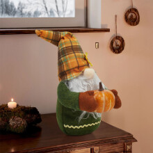 (03) Handmade Autumn Harvest Gnome Decoration