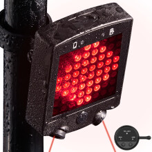 Zadné svetlo na bicykel so smerovkami LED zadné svetlo na bicykel s laserovým ovládaním s diaľkovým ovládaním Smerovka na bicykel