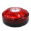 LED Warning Strobe Light, Red Warning Emergency Led Strobe Beacon Lights with Magnetic Base, Battery Operated(Black) 1