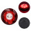 LED Warning Strobe Light, Red Warning Emergency Led Strobe Beacon Lights with Magnetic Base, Battery Operated(Black) 4
