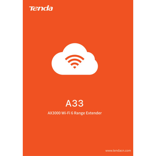TENDA A33 Wi-Fi 6 Range Extender - Boost Your Wireless Signal 1