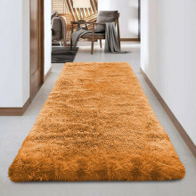 (YELLOW, 80X300 CM) Extra Large Rugs Fluffy Shaggy Living Room Rug