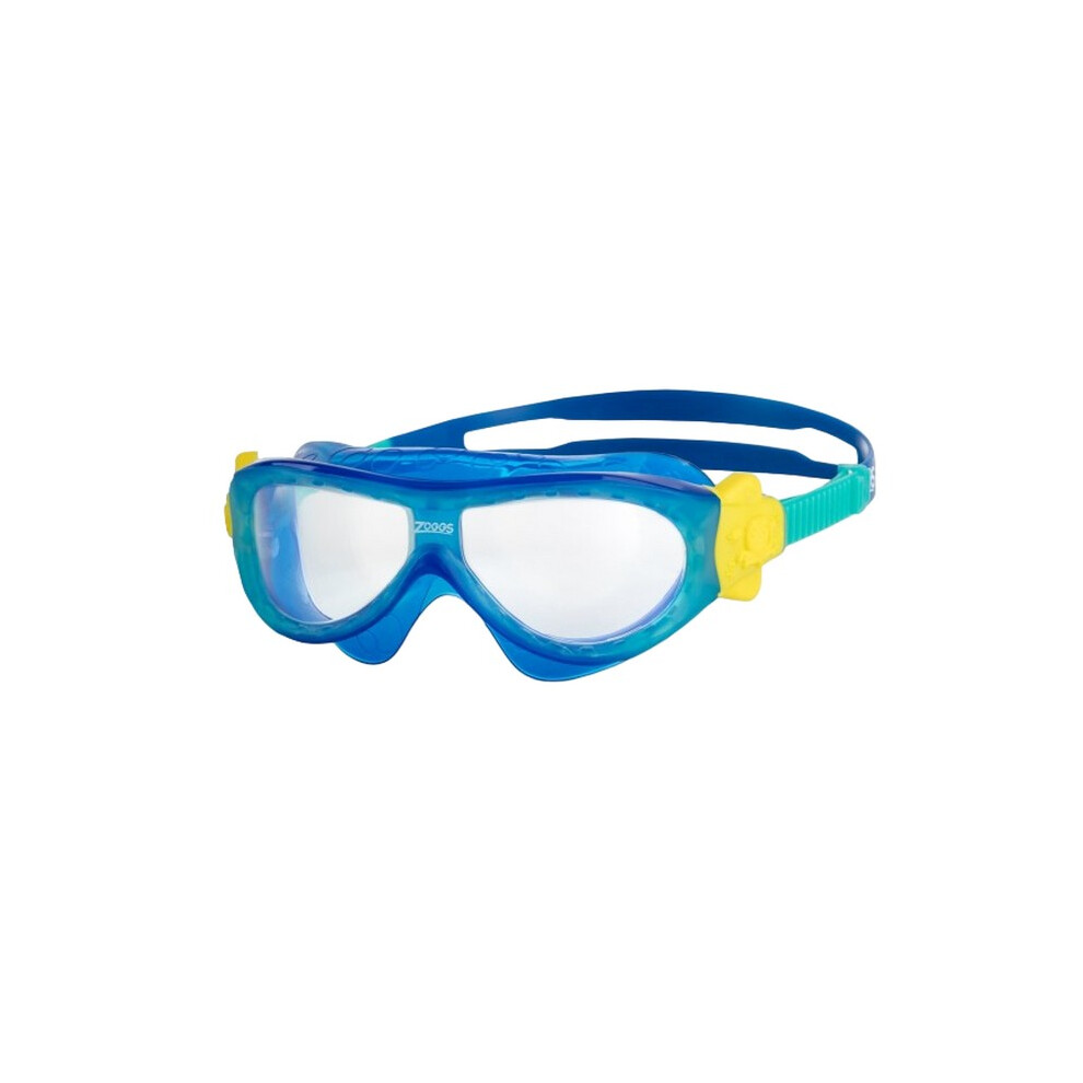 (One Size, Blue/Turquoise/Clear) Zoggs Childrens/Kids Phantom Swimming Goggles