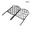 Living And Home 10Pcs Arched Top Iron Garden Fence 5
