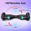 RCB RCB Hoverboard, 6.5 Inch Two Wheel Hoverboard with Bluetooth Speaker 5