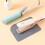 ( Grey) Protective Rectangle Hair Flat Iron Silicone Heat Insulation Mat Home Supply 2