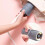 ( Pink) Protective Rectangle Hair Flat Iron Silicone Heat Insulation Mat Home Supply 6
