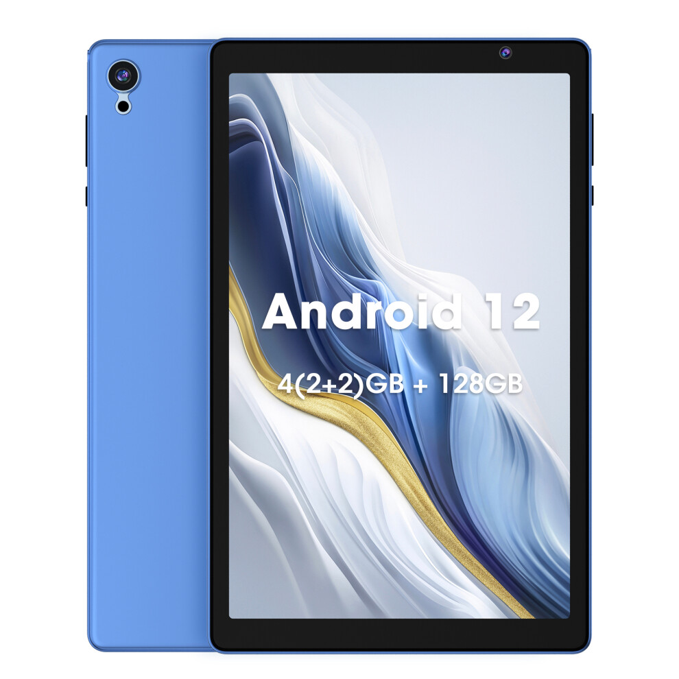 Android Tablet 10 inch Tablets, 32GB 512GB(Expandable), Dual Camera Android Tablet, 1280x800 IPS Tablets, 6000 mAh Battery Bluetooth WiFi (Dark Blue)