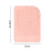 ( Grey) Protective Rectangle Hair Flat Iron Silicone Heat Insulation Mat Home Supply 4
