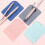 ( Blue) Protective Rectangle Hair Flat Iron Silicone Heat Insulation Mat Home Supply 5