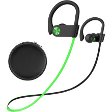 Bluetooth Headphones, 5.3 Wireless Sports Earbuds IPX7 Waterproof with Mic, Stereo Sweatproof in-Ear Earphones, Noise Cancelling Headsets for Gym Runn