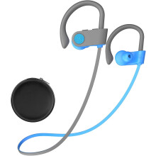Bluetooth Headphones, 5.3 Wireless Sports Earbuds IPX7 Waterproof with Mic, Stereo Sweatproof in-Ear Earphones, Noise Cancelling Headsets for Gym Runn