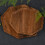 Set of 2 Acacia Wooden Serving Tray Vegetable Fruit Platter Decor Wood Trays Square Dessert Plates Food Dish Serving Platters Cheese Board Party Trays 6
