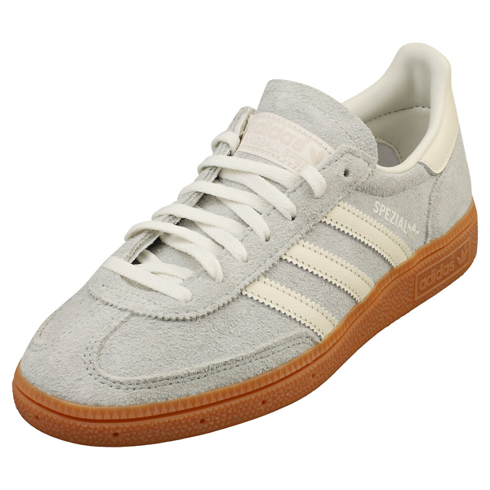 (8) adidas Handball Spezial Womens Fashion Trainers in Grey White