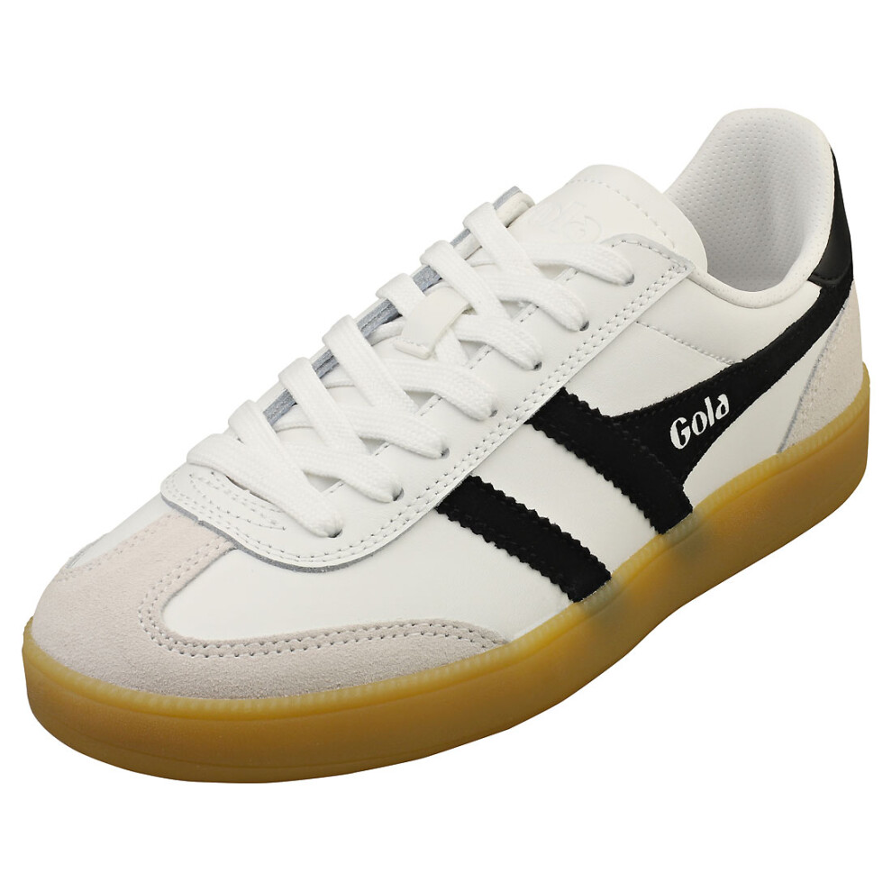 (6) Gola Viper Womens Casual Trainers In White Black