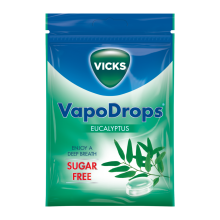 Vicks VapoDrops Sugar Free Vegan Lozenges - 72gm