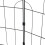 Living And Home 10Pcs Arched Top Iron Garden Fence 3