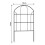 Living And Home 10Pcs Arched Top Iron Garden Fence 6
