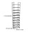 Living And Home 10 Tier Customizable Metal Shoe Rack 6