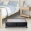 Living And Home Under Bed Steel Storage Organizer Basket with Wheels 2