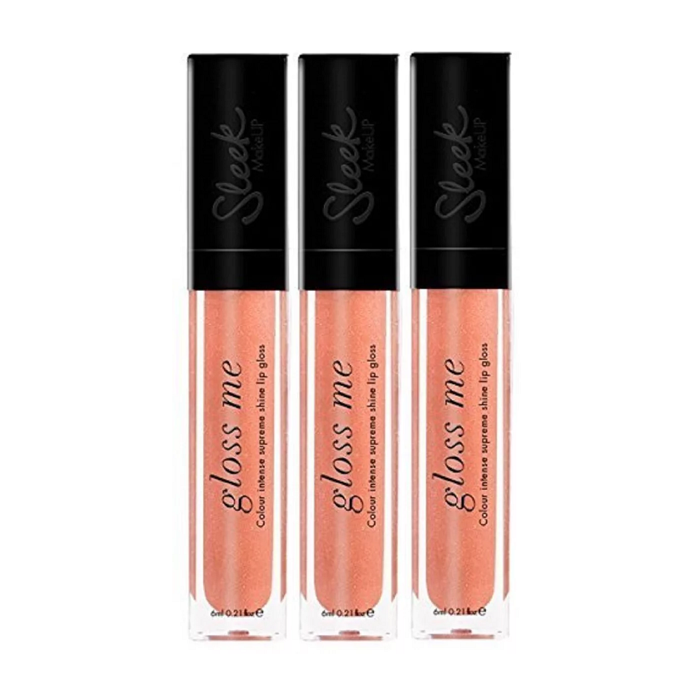 Sleek Make Up Matte Me Petal Lipgloss Lip Stick Cream Ultra Smooth 3X 6Mls