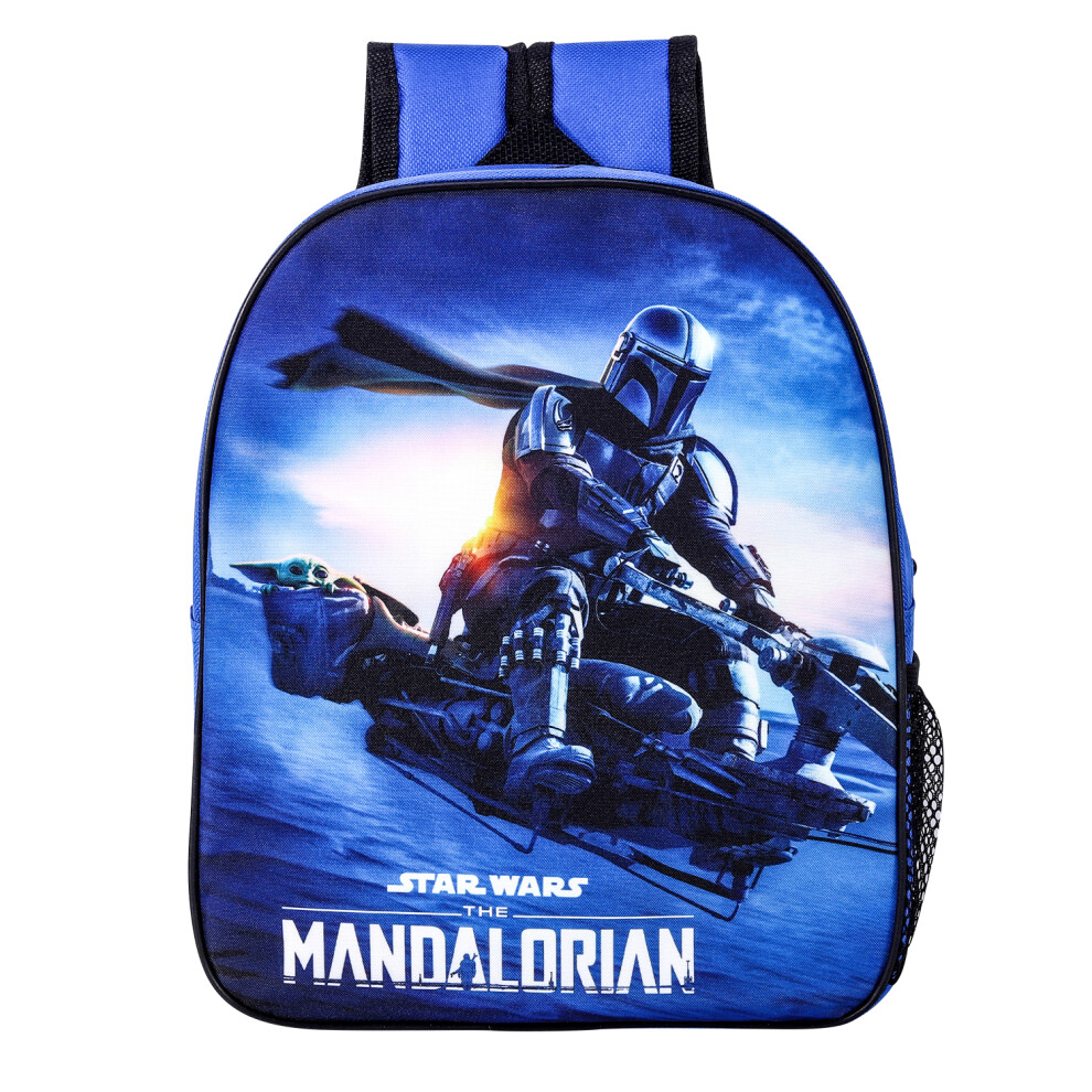 Star Wars The Mandalorian Kids Backpack Children School Bag Rucksack