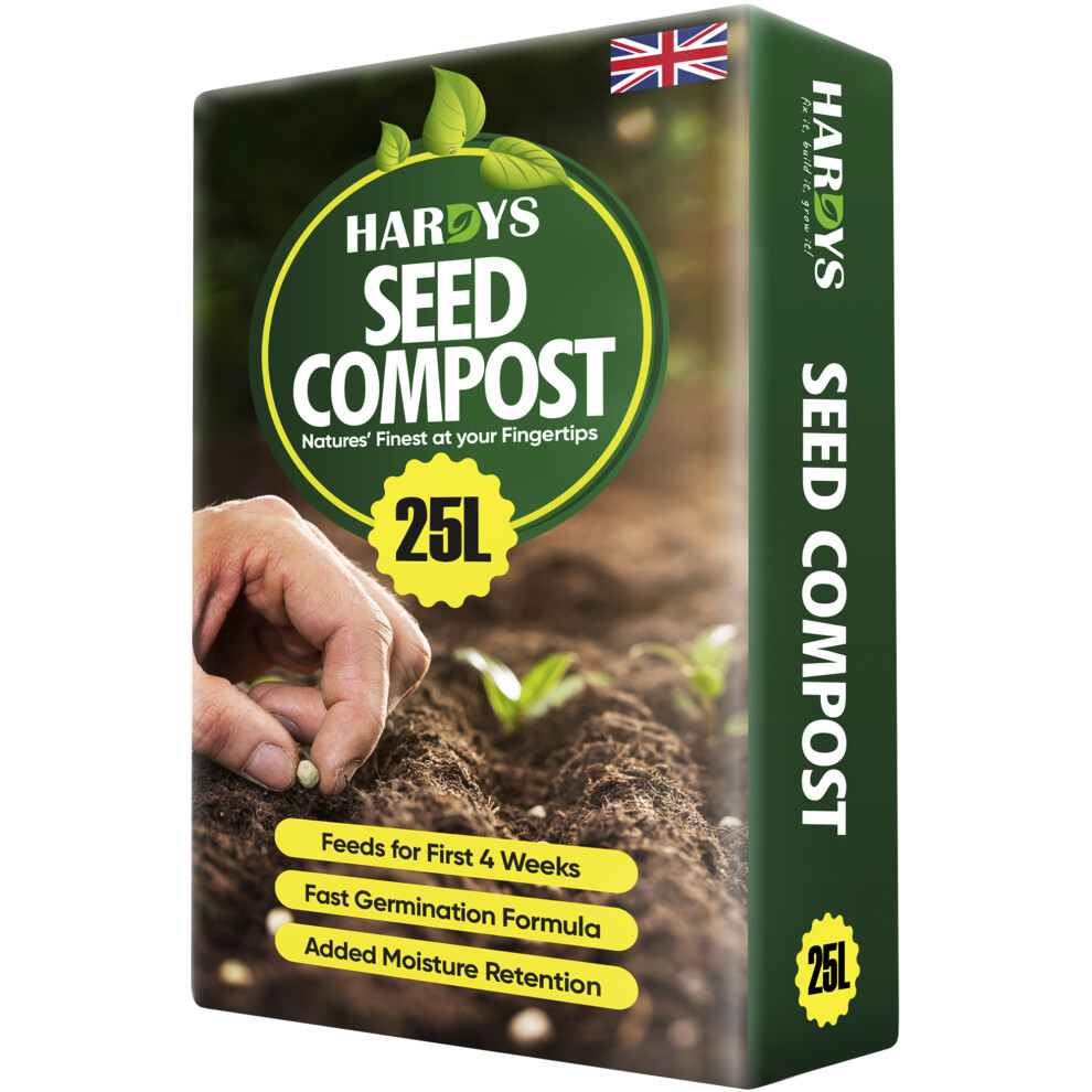 New Hardys Seed Sowing Compost Seedlings & Rooting Cuttings Afra-Hg-Hom-0292 25L