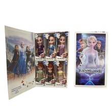 (16cm/6in 6pcs) Frozen 2 Princess Anna Elsa Action Figures Toy Collection Dolls