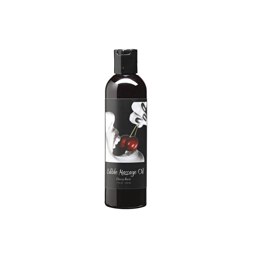 Earthly Body (Cherry, 236Ml) Edible Massage Oil
