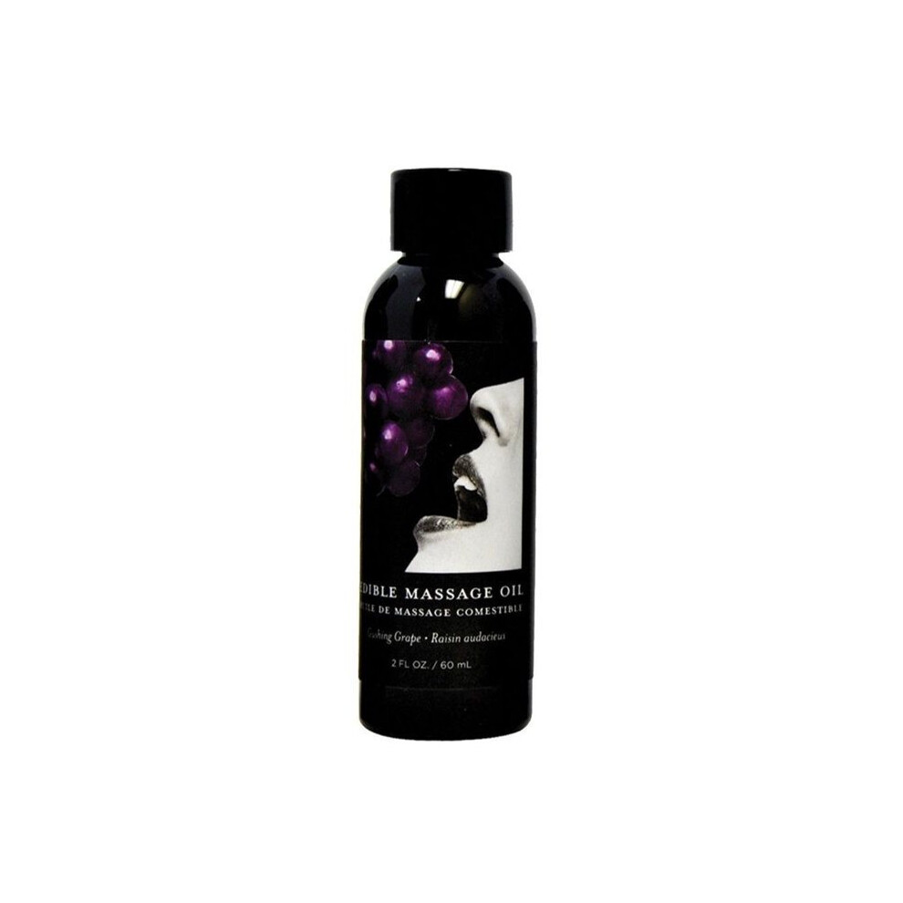 Earthly Body (Grape, 60Ml) Edible Massage Oil