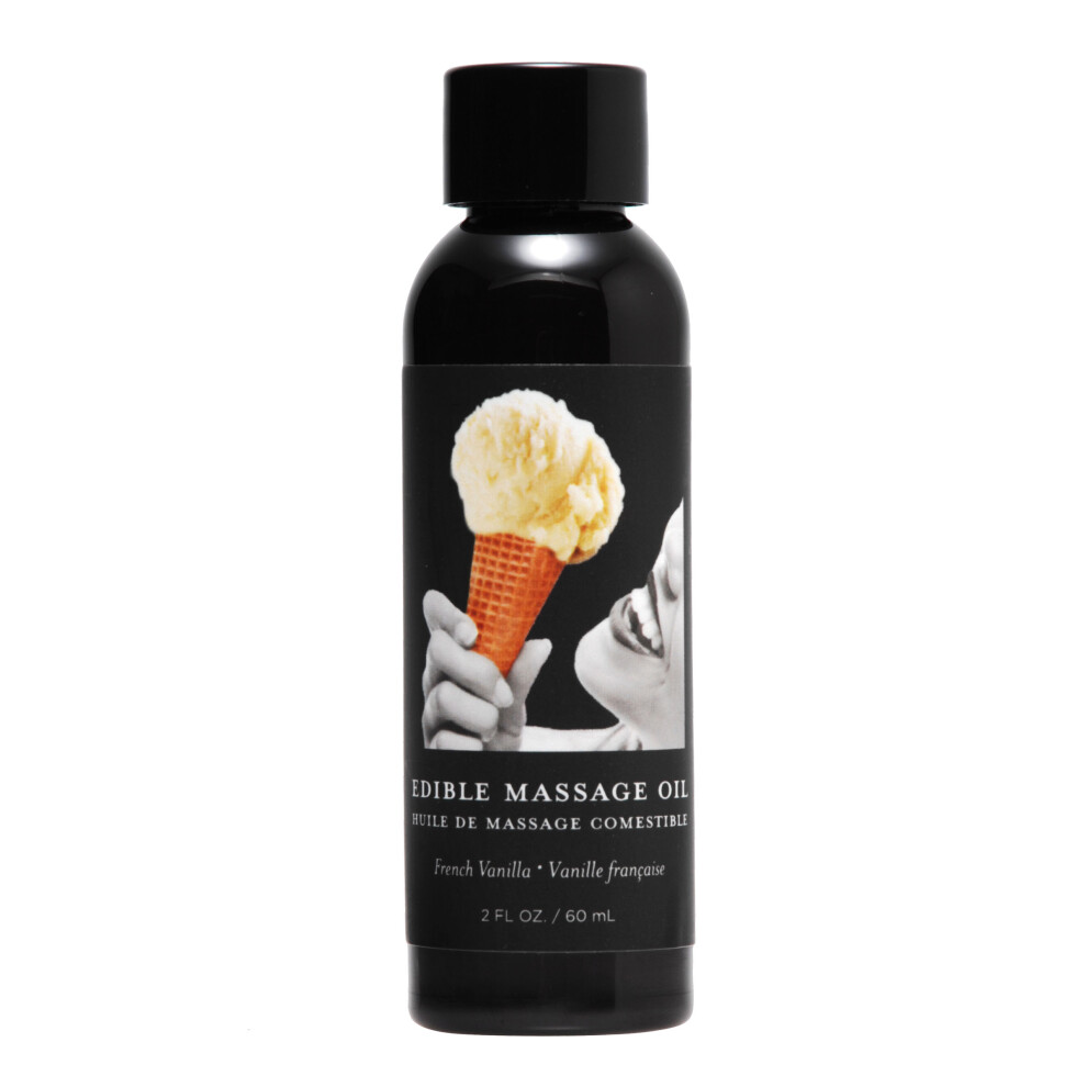 (Vanilla, 60ml) Earthly Body Edible Massage Oil