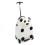 (Panda) Kids Suitcase with Wheels and Extension Handle 1