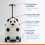 (Panda) Kids Suitcase with Wheels and Extension Handle 3